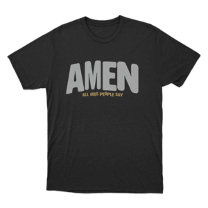 Amen T Shirt Black