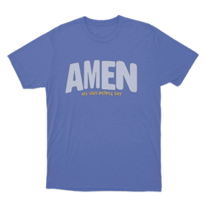 Amen T Shirt Blue
