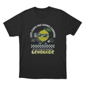Jesus Lemonade T Shirt Black